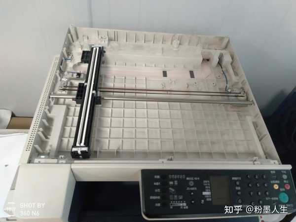富士施乐s2110扫描仪维修,以及硒鼓清理.