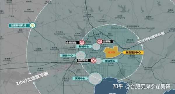 合肥买房参谋吴哥 的想法: 合肥东部新中心能否发展呢