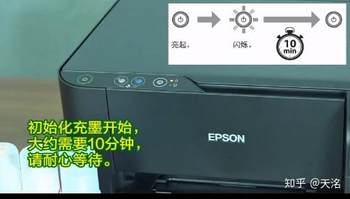 爱普生l3110墨盒怎么初始化