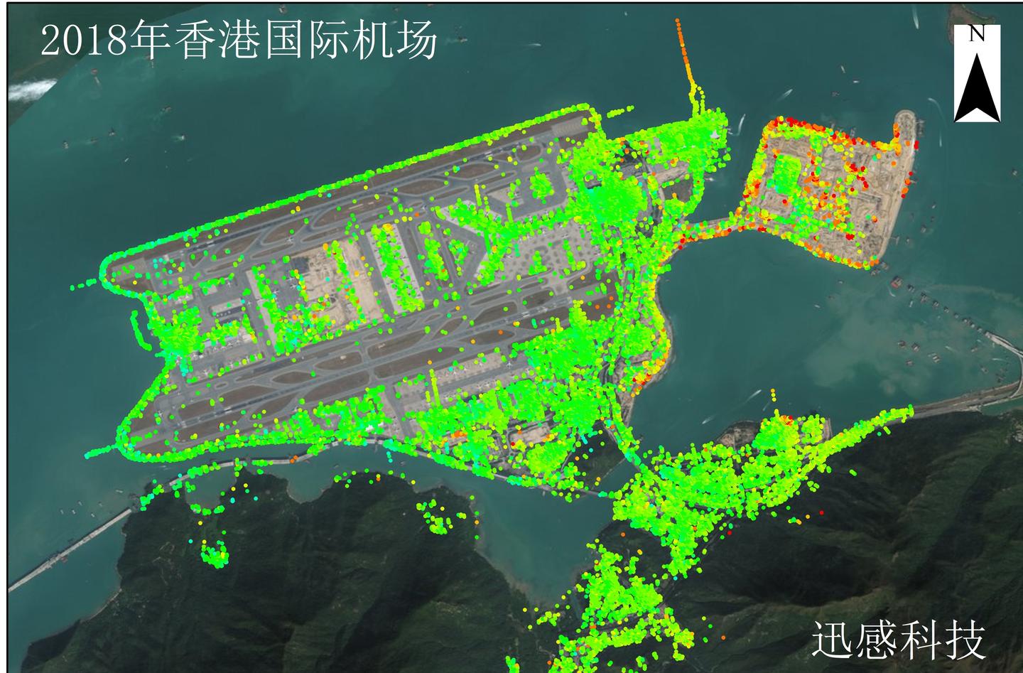 insar应用香港国际机场形变监测