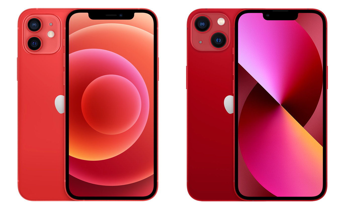 iphone13的粉蓝午夜色星光色红色五个颜色你会选择哪一个