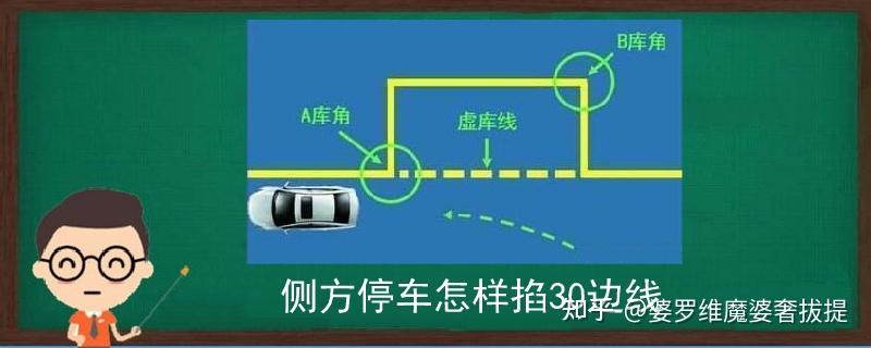 科目二侧方位停车怎样才能保持出库30公分的距离