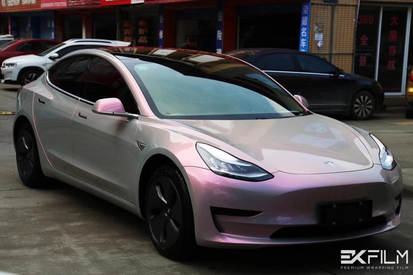 特斯拉Model3颜色,特斯拉modelY颜色 特斯拉model3全车ek梦幻火山灰