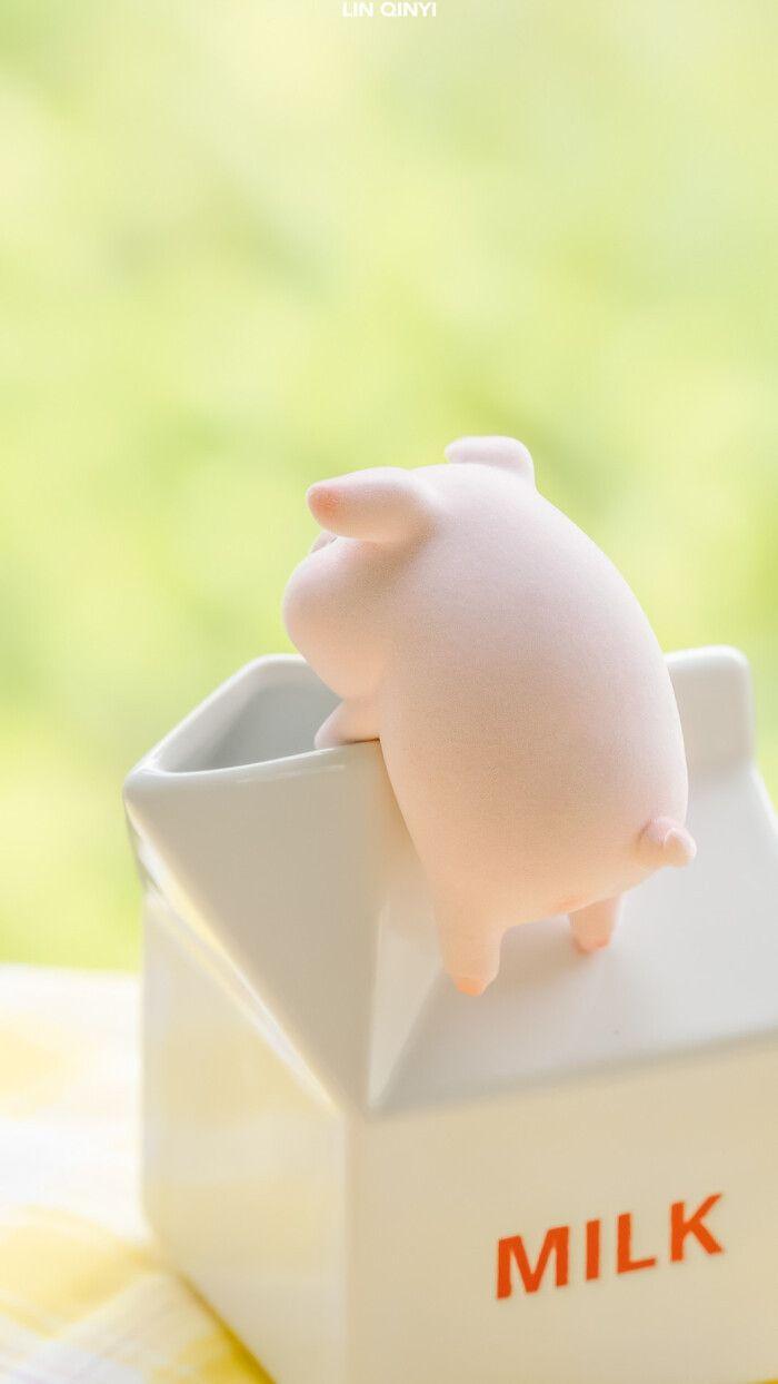 有没有可爱的猪猪手机壁纸?