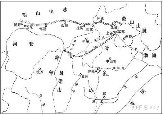 中国各段长城包括汉长城明长城都分布在哪儿请给出遗址具体位置可以吗