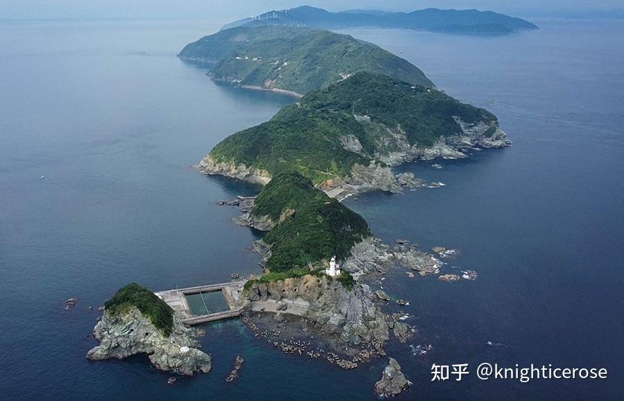 为什么日本四国岛的西部有一个长条形的突出