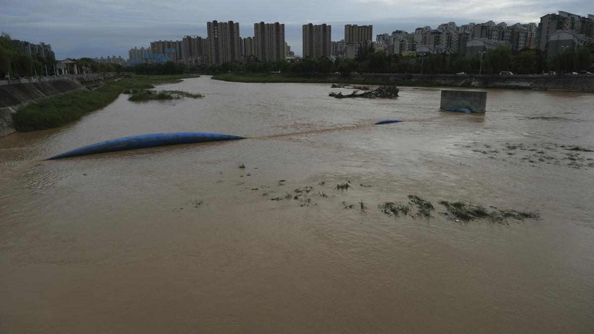 浐河水源地浊浪滚滚严建设