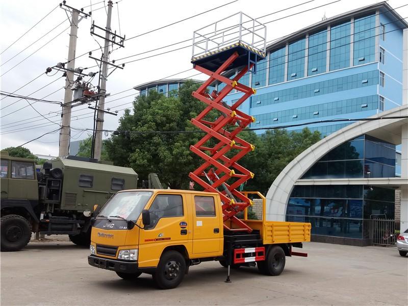 庆铃五十铃600p高空作业车曲臂型高空作业车