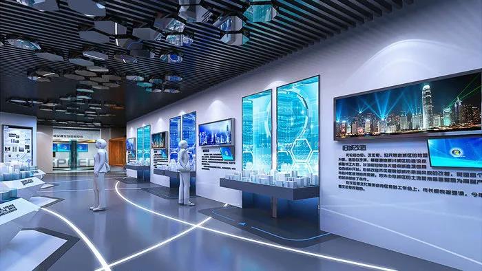 这样设计的能源类展览馆充满科技感