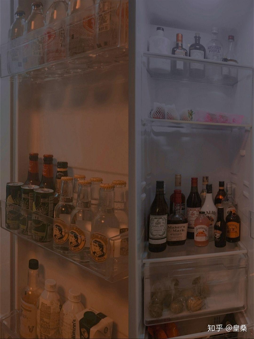 拥有一个装满酒的冰箱是一种什么体验