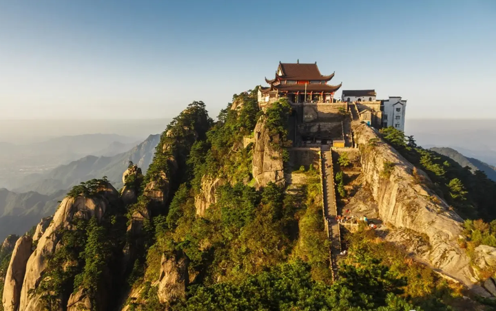 九华山 古建外观
