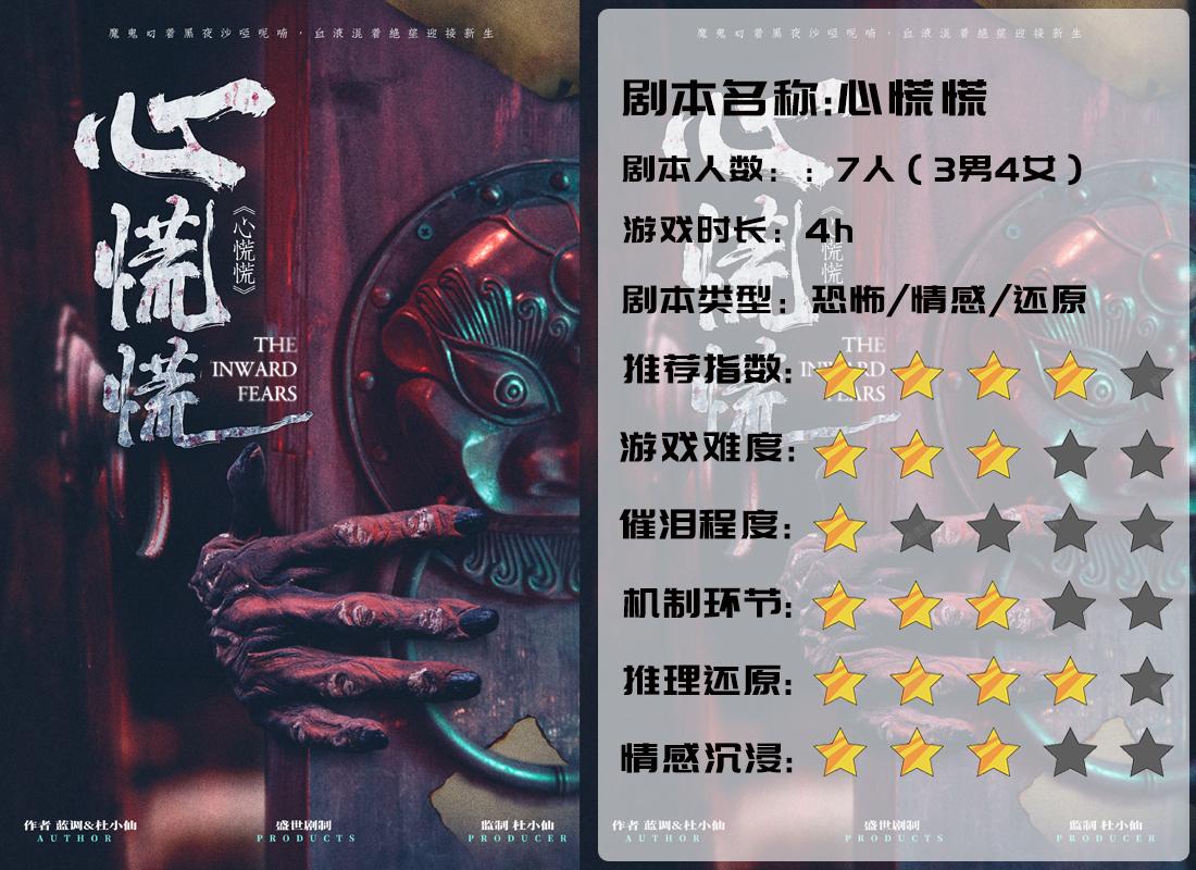 剧本测评 | 《心慌慌》黑暗与神明从来都不属于同一阵营