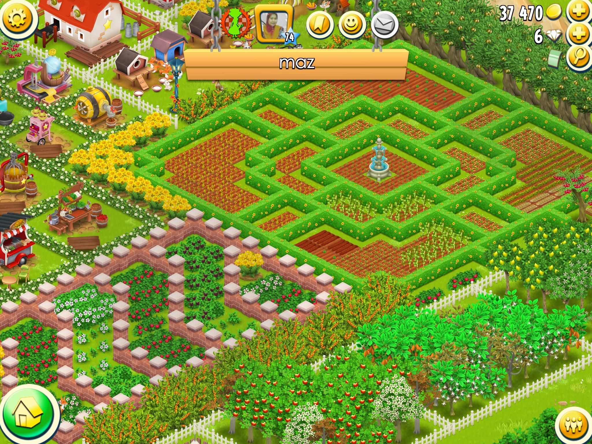 如何将卡通农场摆的漂亮