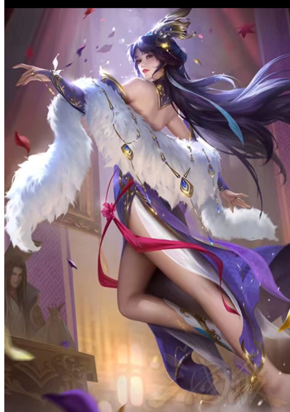 学习里面甄姬的技能洛神,一天抽一张扑克,抽能黑牌就撸,红牌就不撸