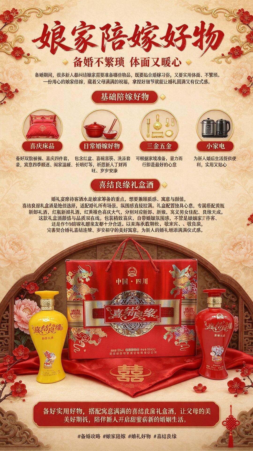 婚礼娘家备婚清单！体面齐全不遗漏