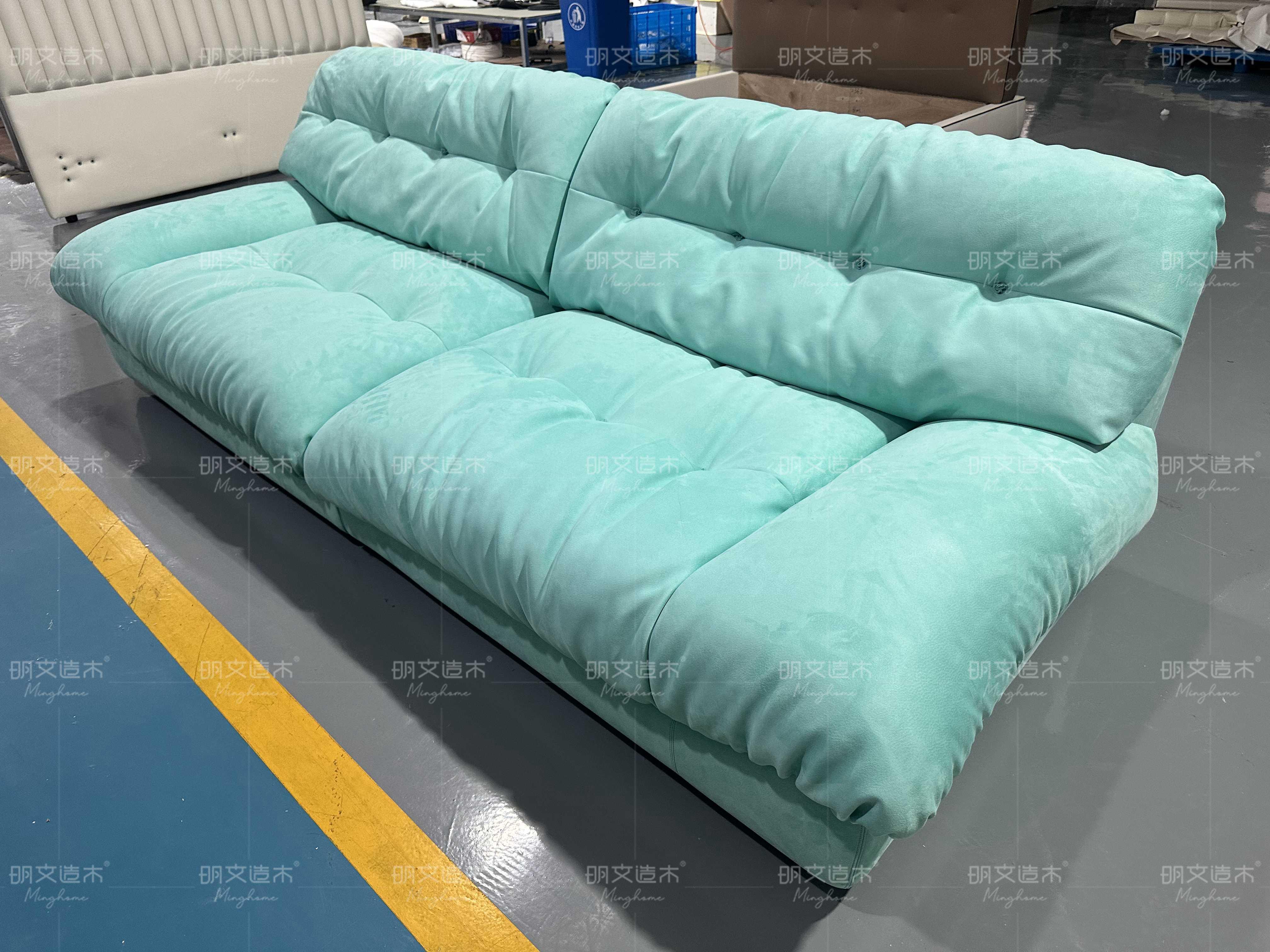 故人归 的想法: 蒂芙尼蓝云朵沙发真的美到爆炸 | 蒂芙尼蓝云朵沙发真