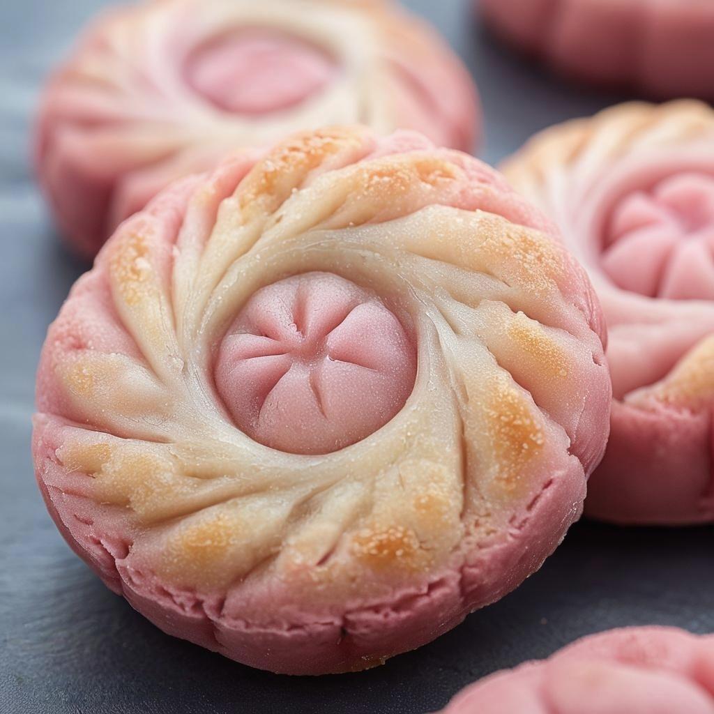 的想法: 甜点桃花酥的美味