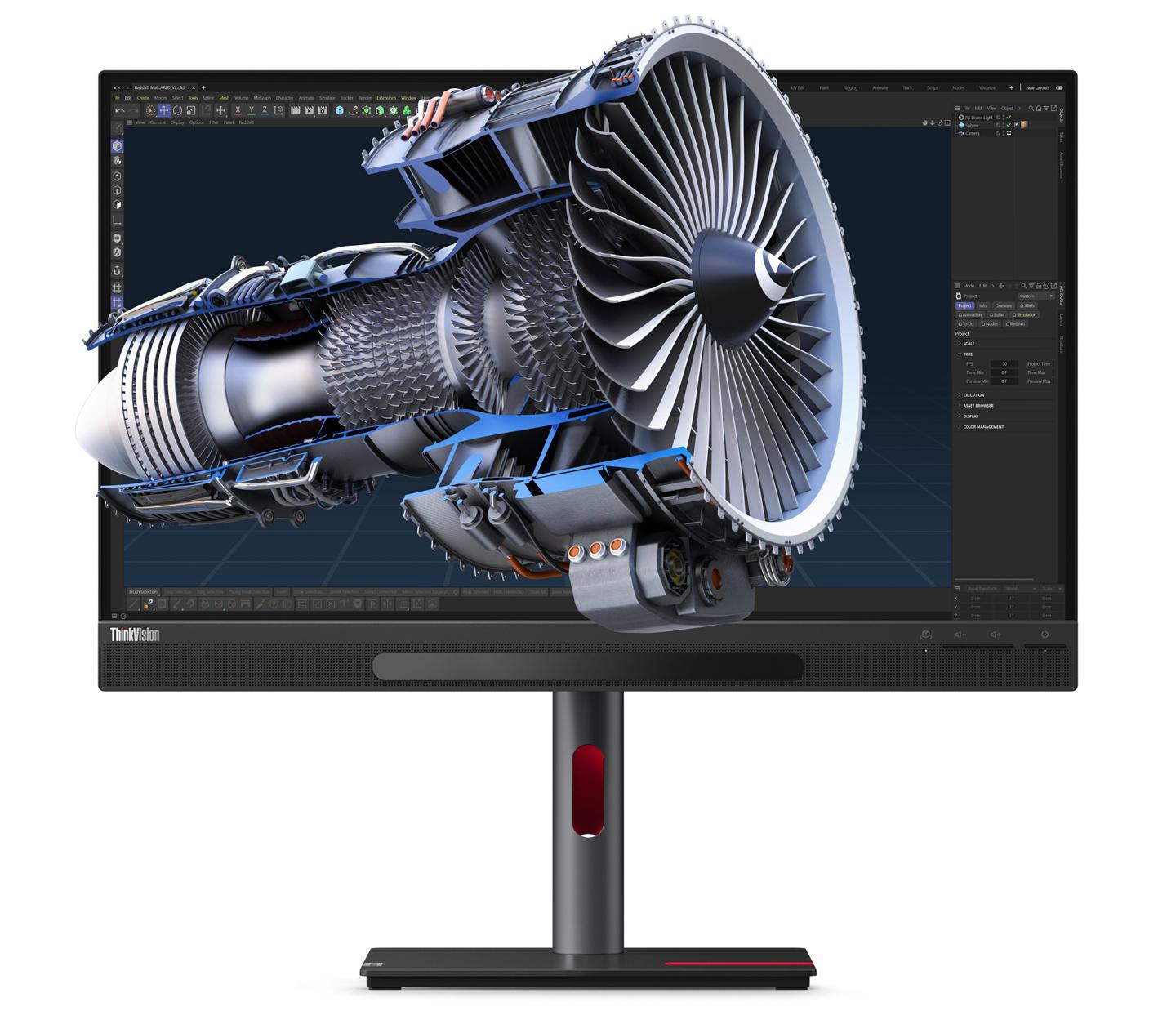 联想在今年9月份发布的thinkvision273d显示器现已在京东上架官方表示