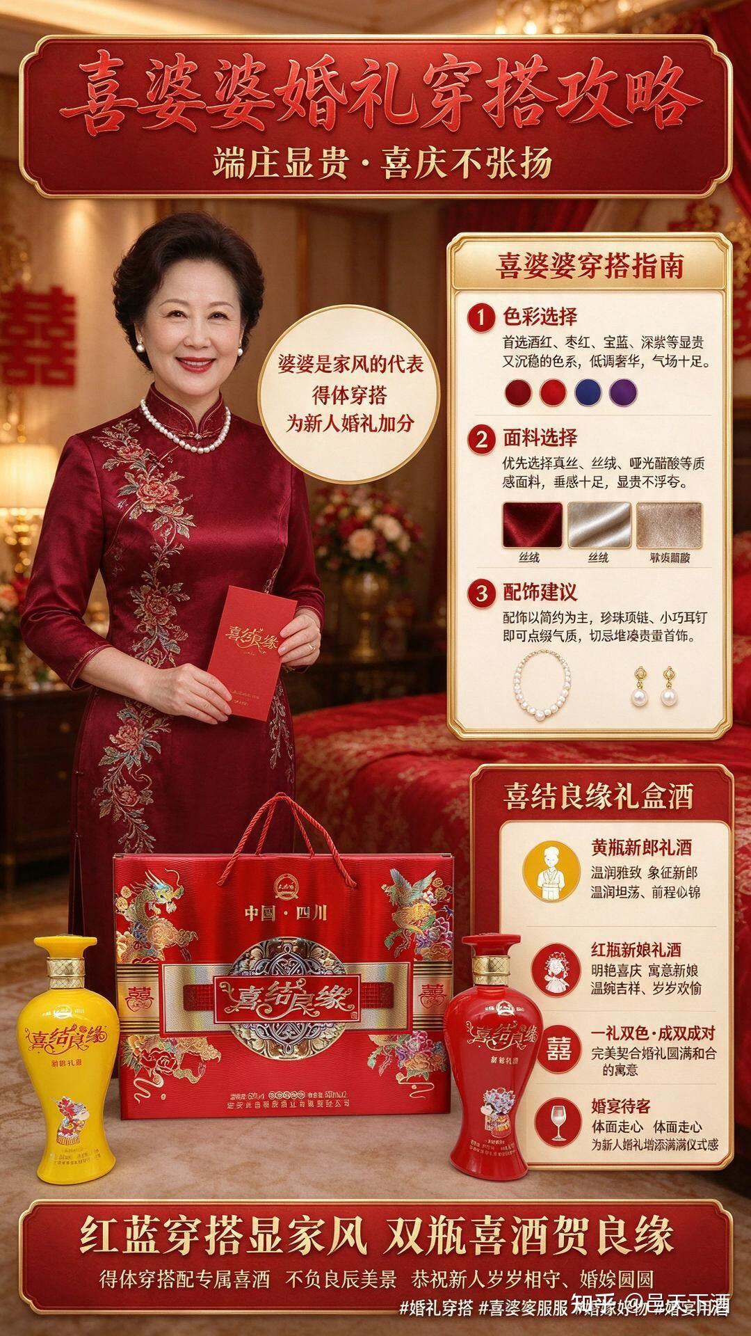 婚礼婆婆穿搭指南！端庄得体不抢风头