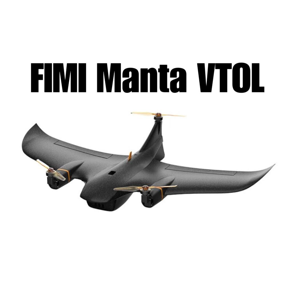 小米生态成员fimi飞米正式发布新品fimi manta vtol固定翼无人机,侧转