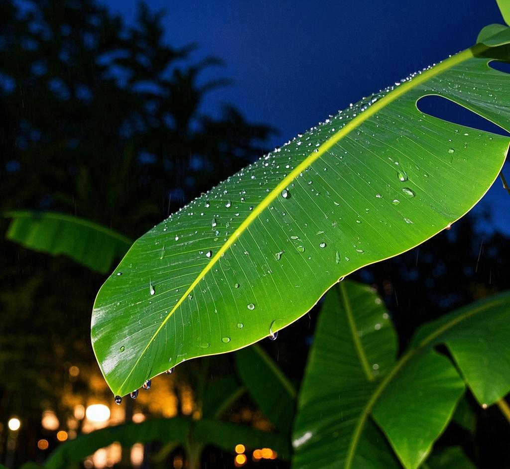 一个深度思索者 的想法: 雨打芭蕉夜深沉