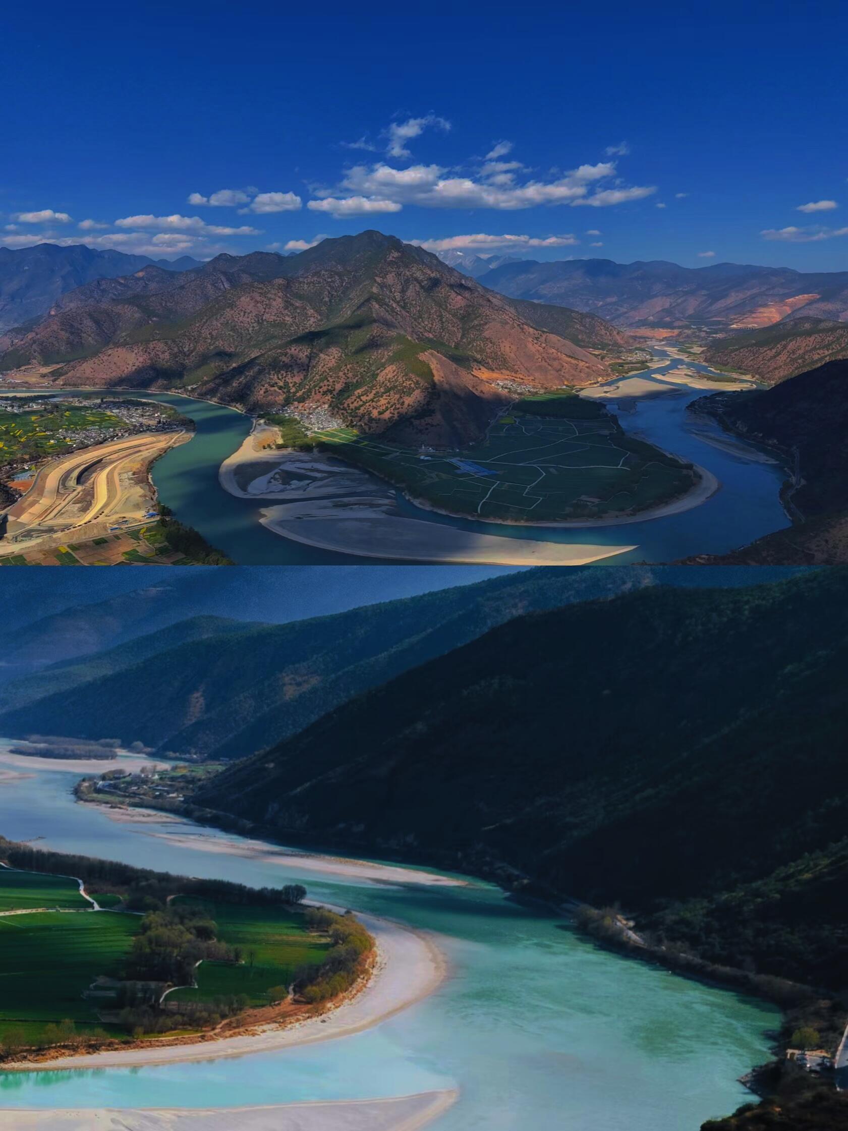 山川云了了 的想法: 探秘长江第一湾 发现大自然的神奇曲线