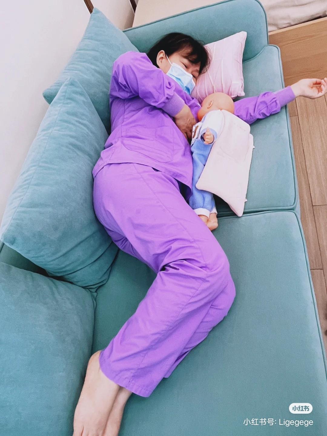 豆豆妈 的想法 母乳期间什么姿势能让宝妈轻松一些?