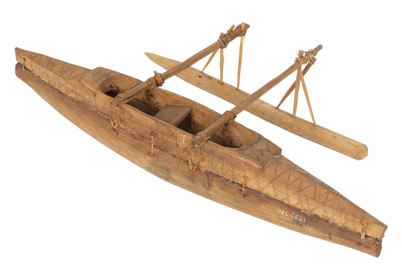 三眼乌鸦 的想法: 古代跨洋航行工具：外支架独木舟（outrigger canoe） | 外支架独木舟（outrigger canoe）是一种 ...