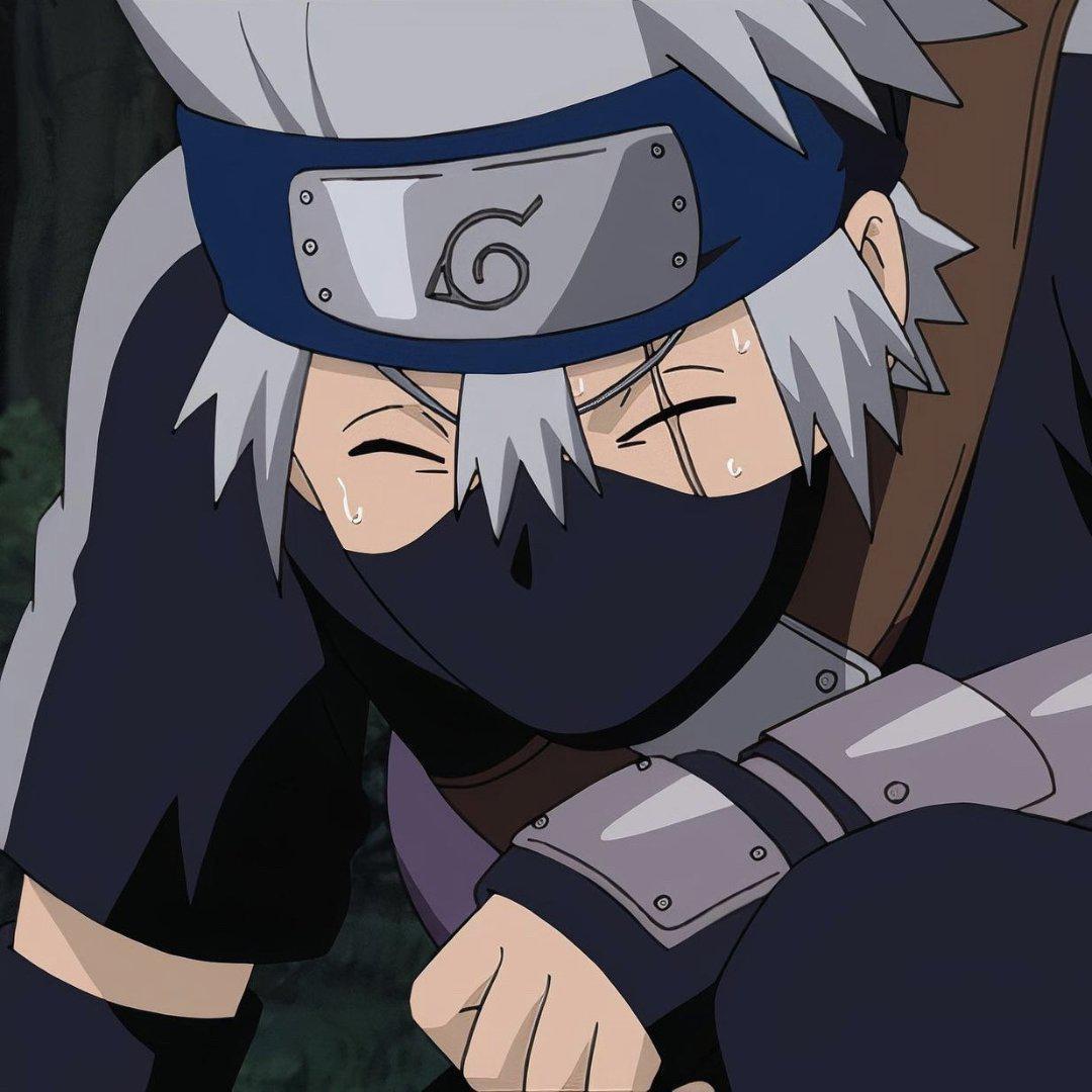 心理学人机 的想法: 《火影忍者》年轻的旗木卡卡西微信头像