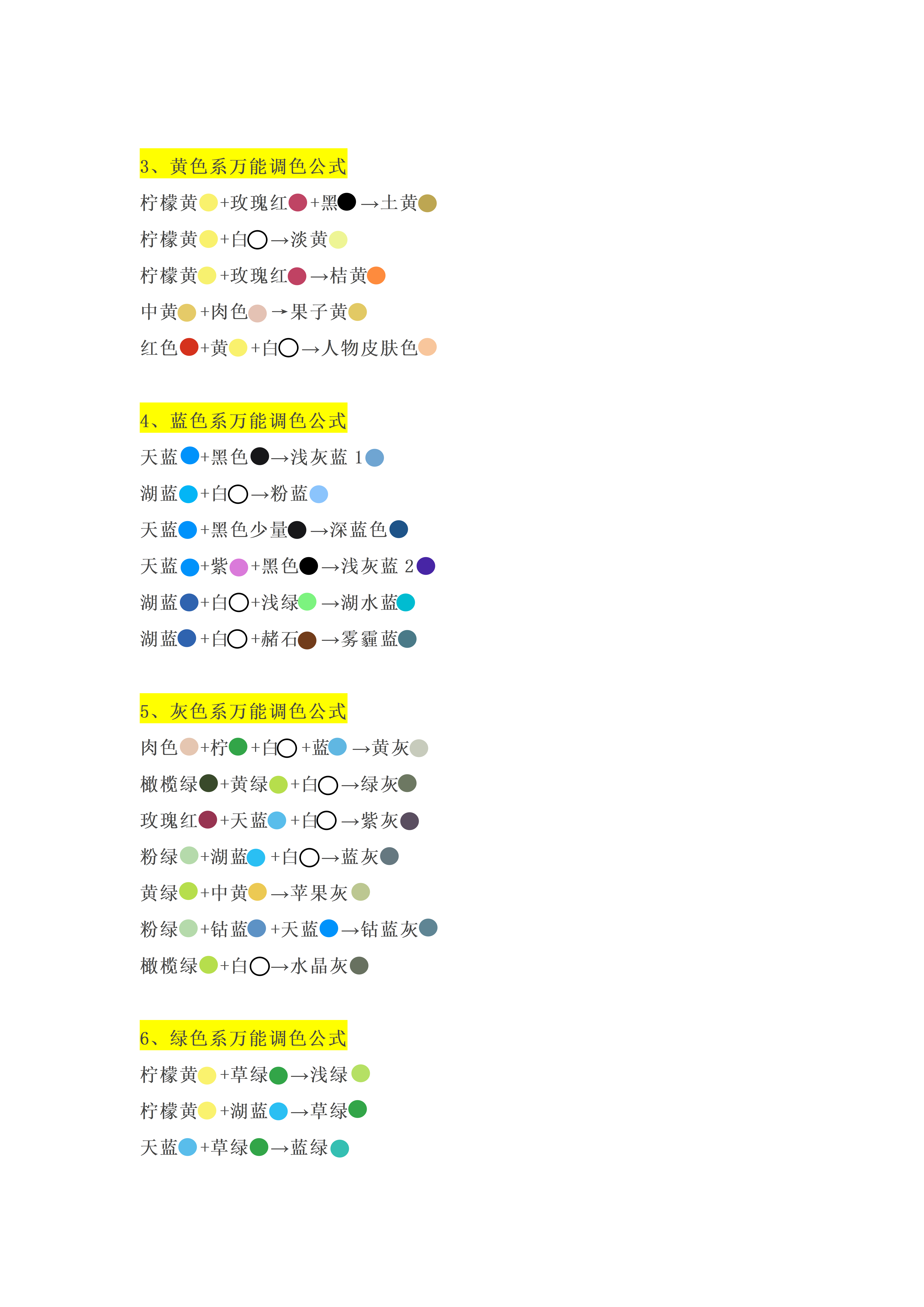 美术生色彩知识大全色彩对于很多美术生宝子来说是老大