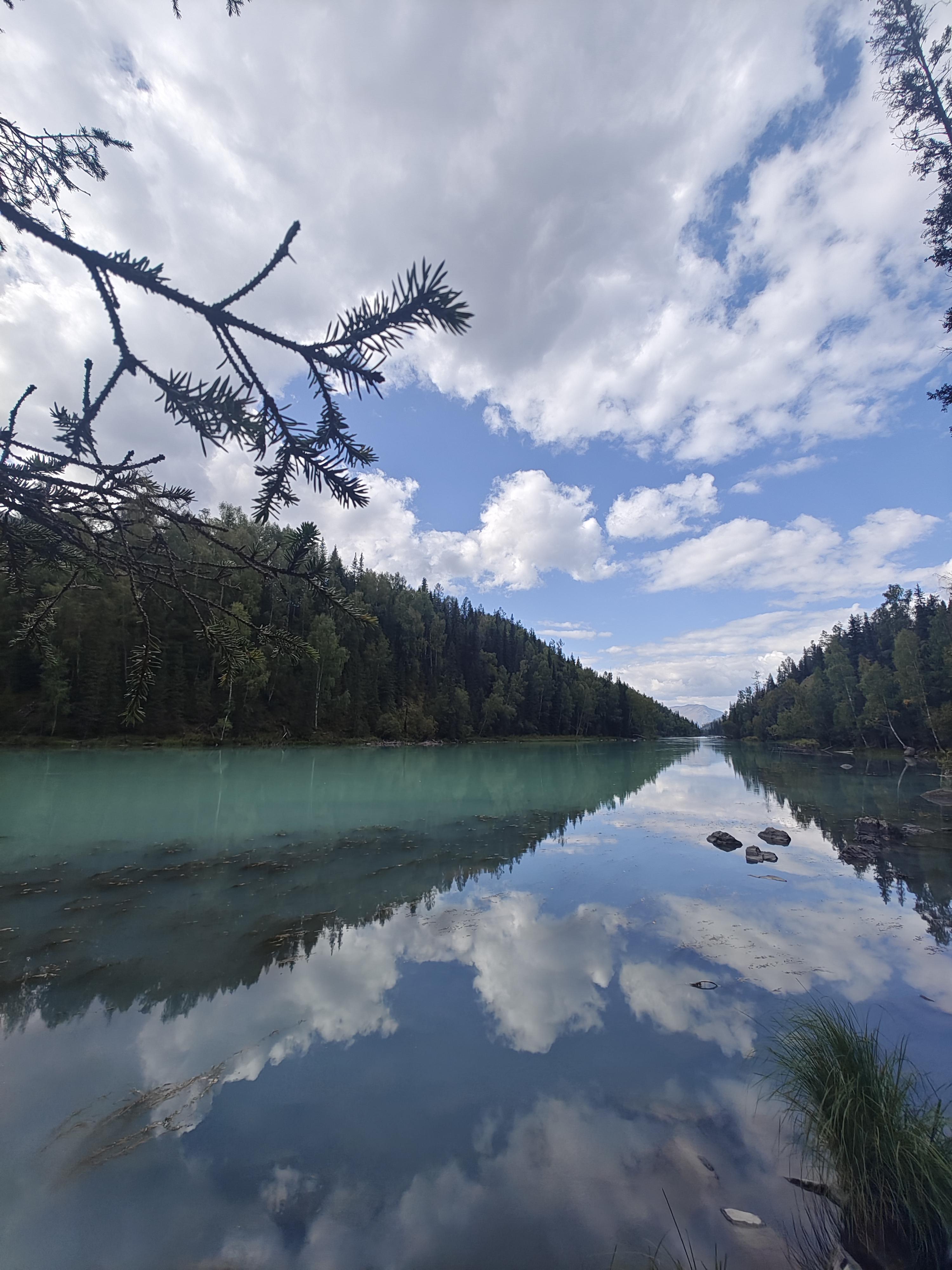 游新疆 #路上的风景 喀纳斯的美景很好看,特别是567月份去的话
