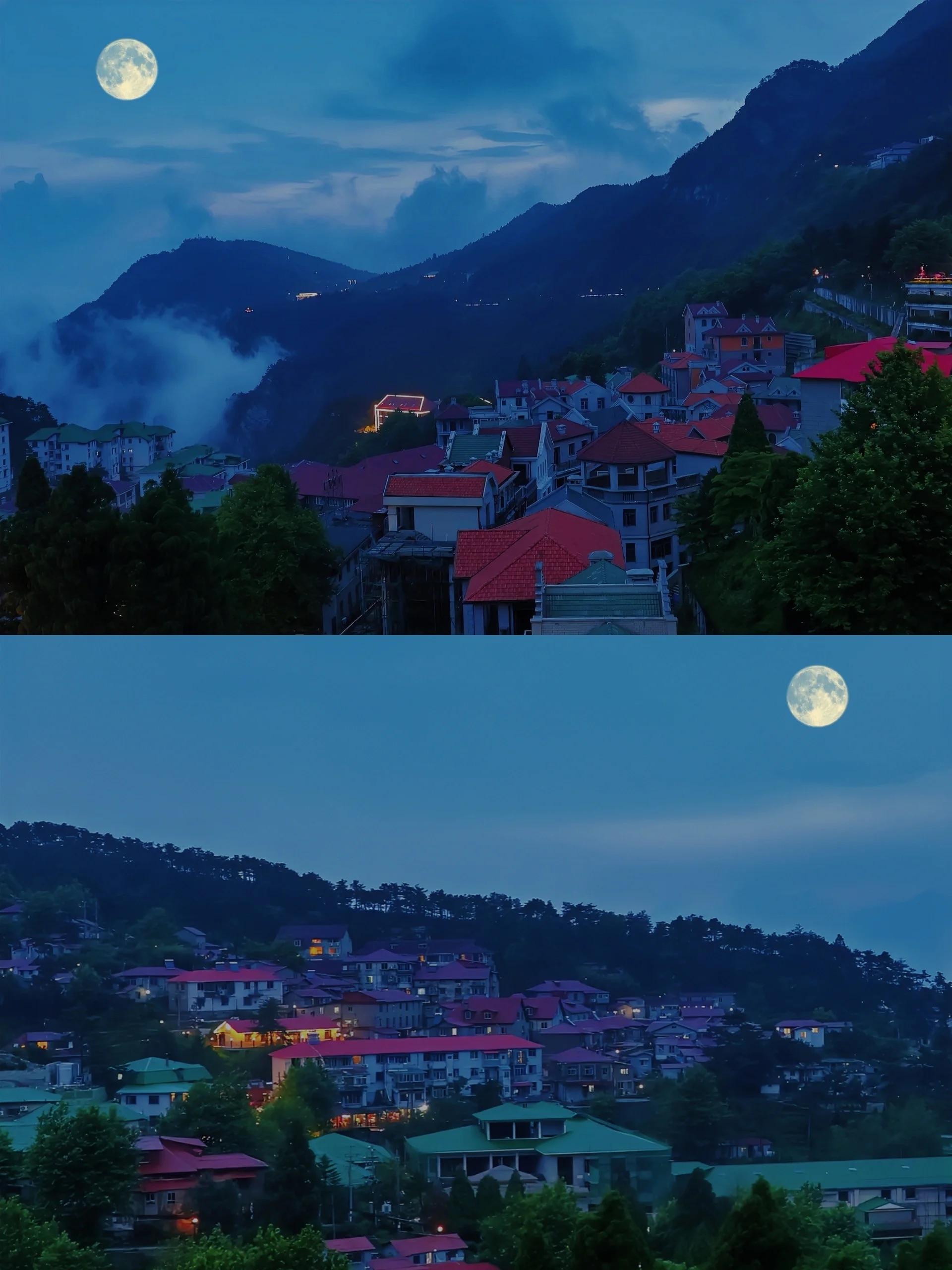 ?牯岭镇最早是由外国人在庐山上建的小镇取名cooling意
