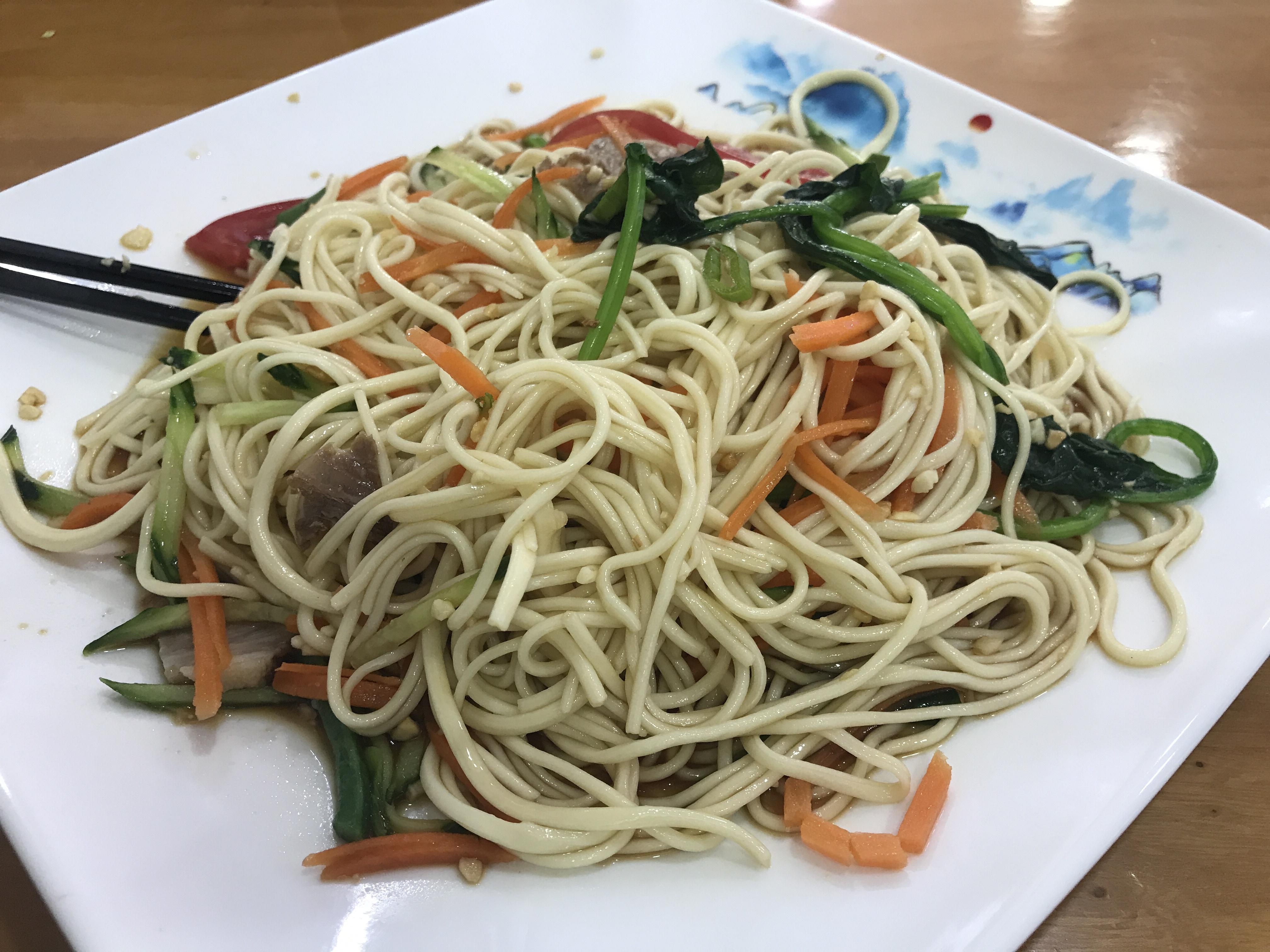 康复哥 的想法: 兰州拉面馆的青海凉面