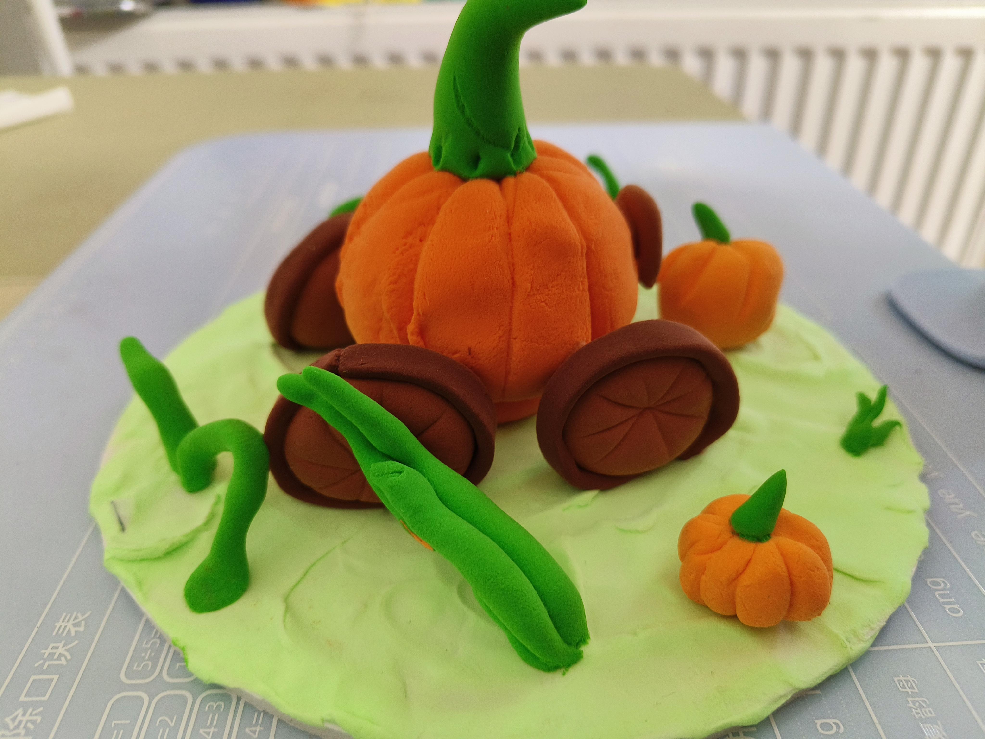 熊猫阿宝 的想法: 南瓜车