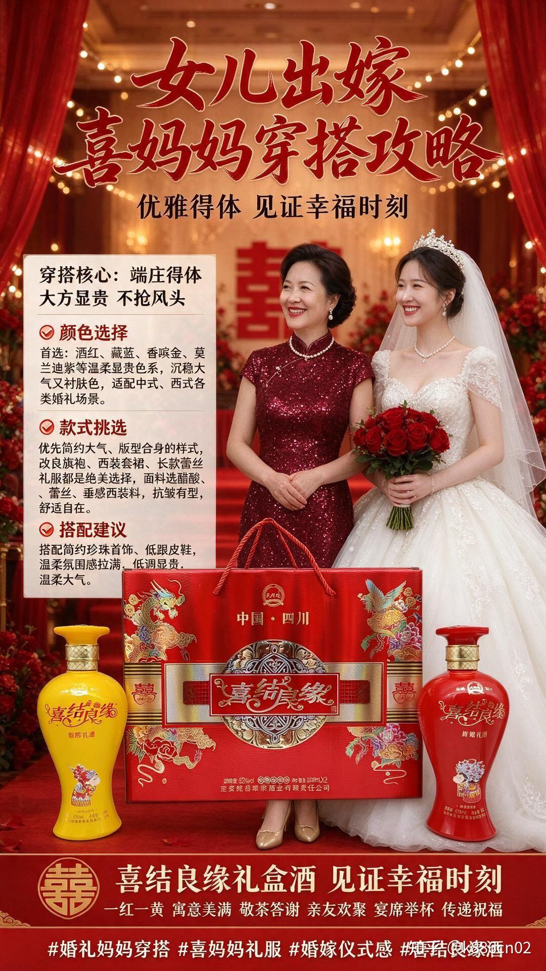 女儿婚礼妈妈穿搭指南｜得体优雅显气质
