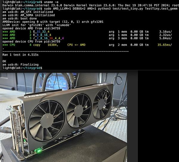 镌刻星辰 的想法: 首款USB3直连AMD GPU诞生 | 破界时刻！史上首次实现用USB3接口驱动AMD显卡，Mac电脑率先跑通！无需复杂接 ...