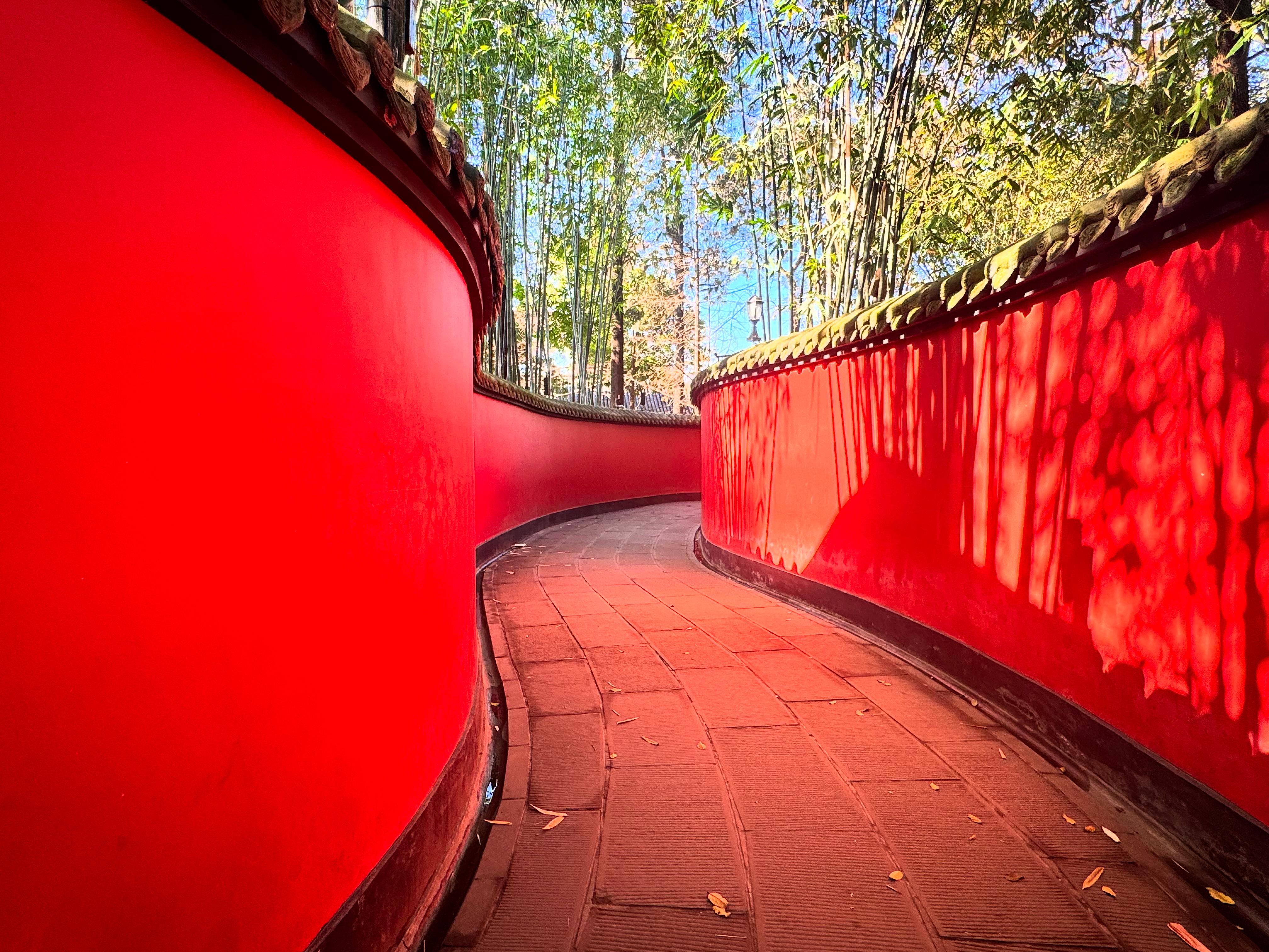 大萌饼王毛文龙 的想法: 武侯祠另:网红墙其实是刘备陵墓的外墙,xhs的