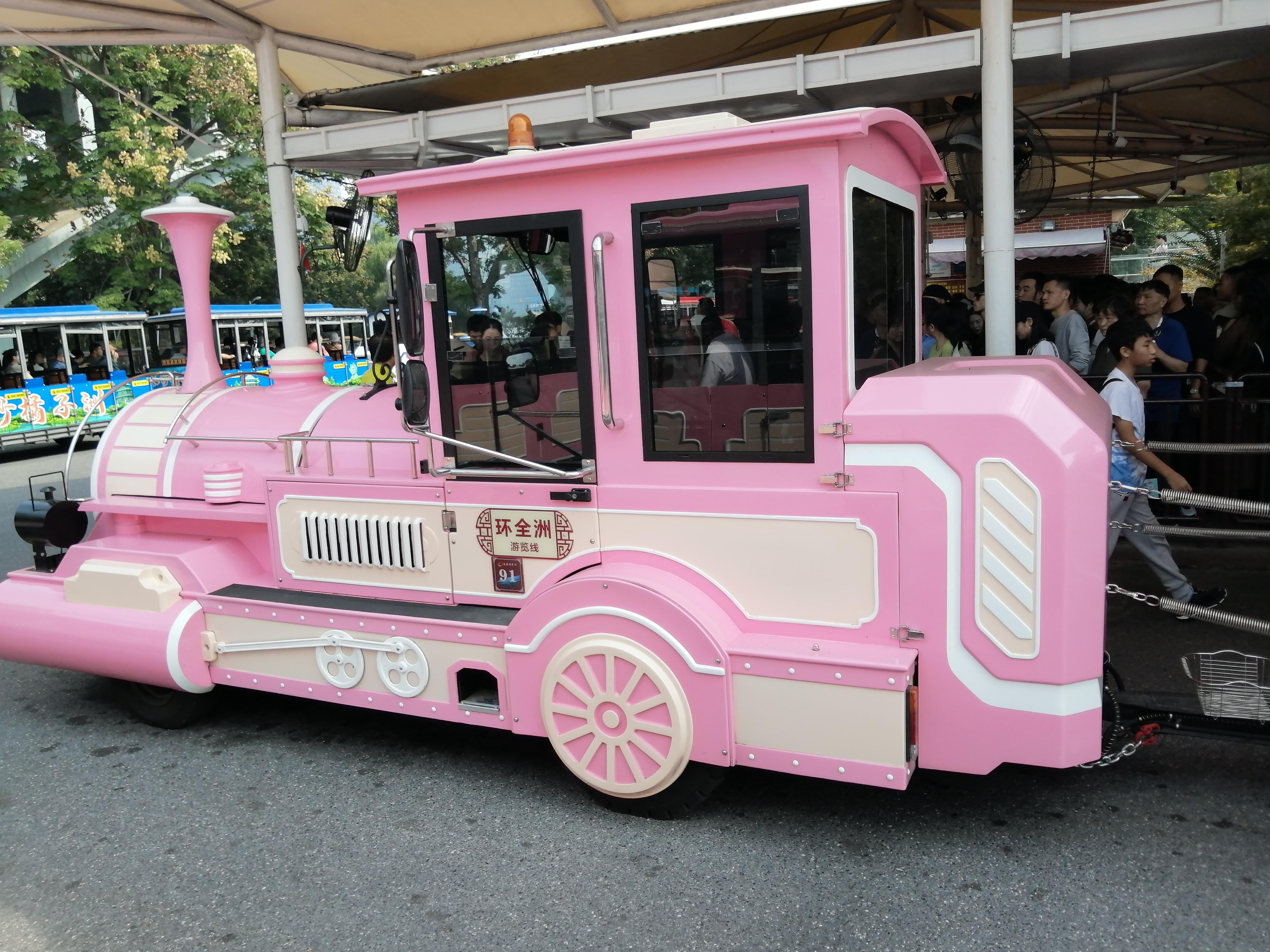 邓多多 的想法: 橘子洲头的粉色小火车 | 远方的朋友特种兵式长沙行