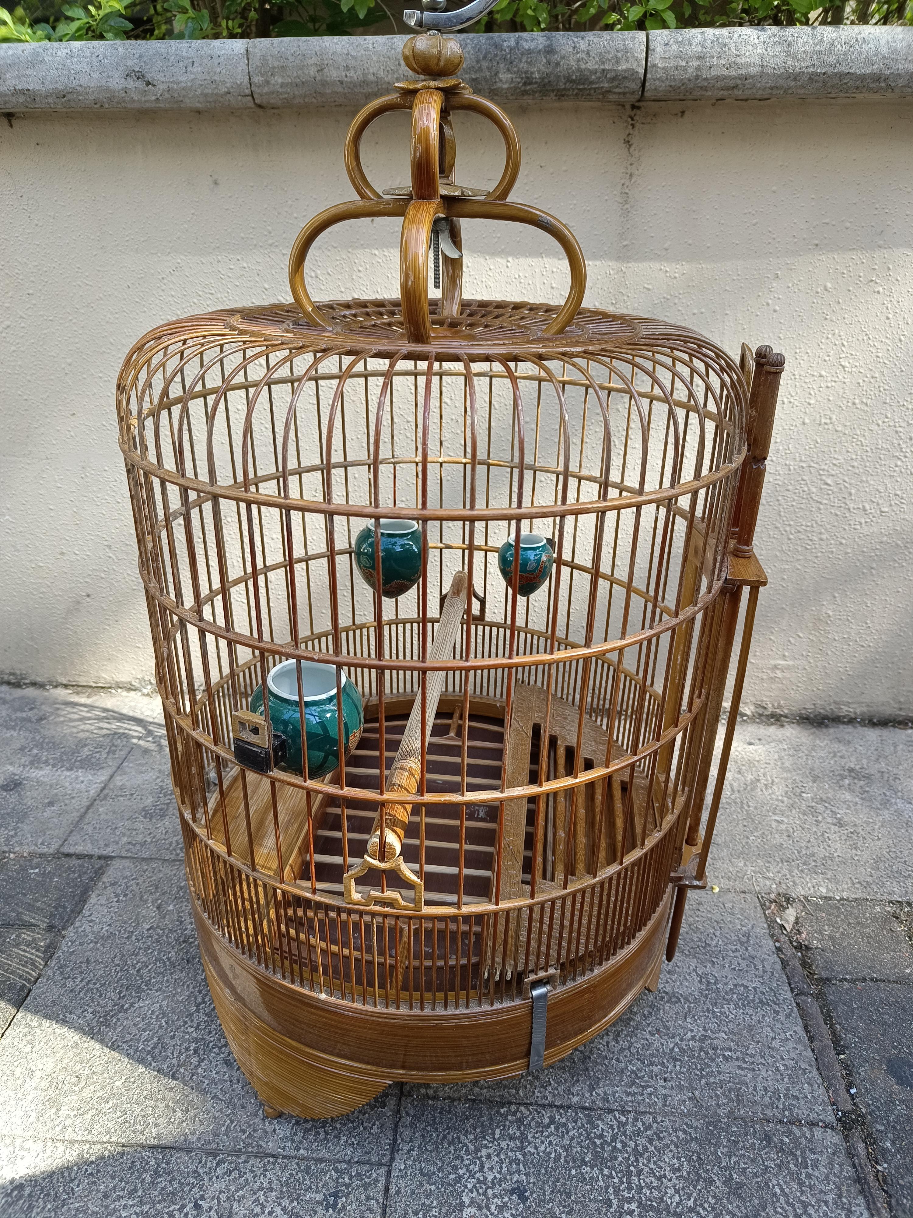 ty宋 的想法: 36广笼老画眉笼 | 老竹老料非常结实! - 知乎