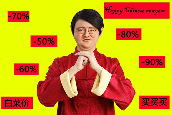 有哪些 G 胖(Gabe Newell)的恶搞图? - 知乎