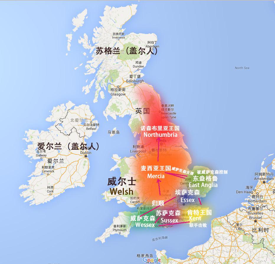 萨克森王国地图图片