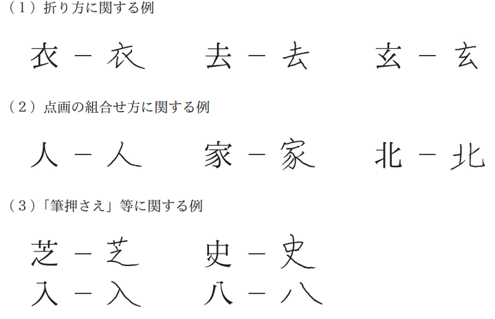 关于日语汉字书写时与汉语汉字的区别问题 知乎