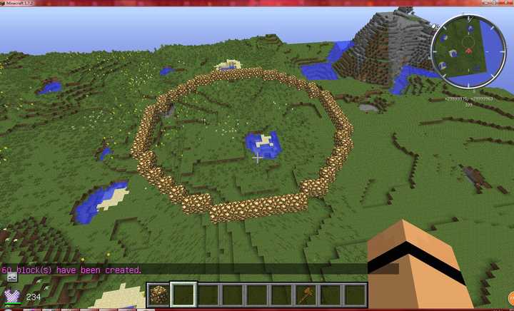 如何在Minecraft中用方块围出尽可能圆的圆? - 知乎