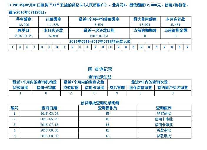关于征信问题。网上查到的只显示五年，不是说银行主要查看最近两年吗，怎么能看到最近两年的？