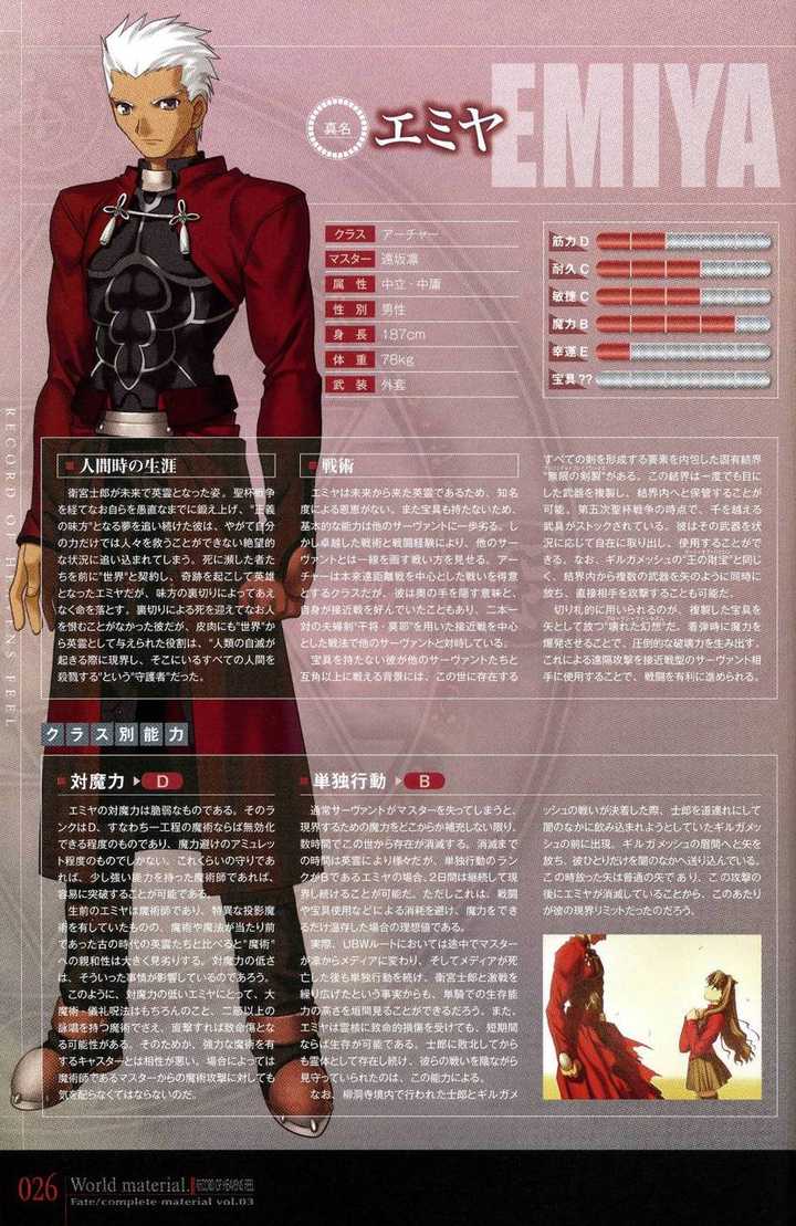 Fate系列中红A(英灵卫宫)的真正实力到底如何? - 知乎