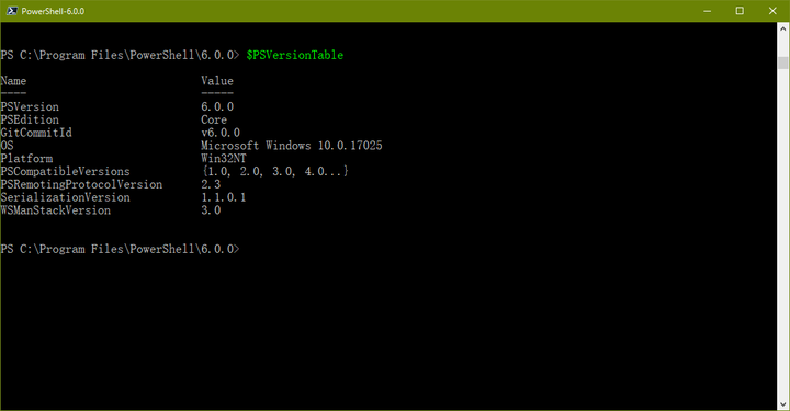 如何看待PowerShell Core 6.0？ - 知乎