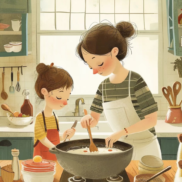 养女孩的话，你会鼓励她从小学习做饭吗？
