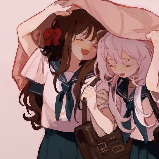 有好看的闺蜜头像吗。？