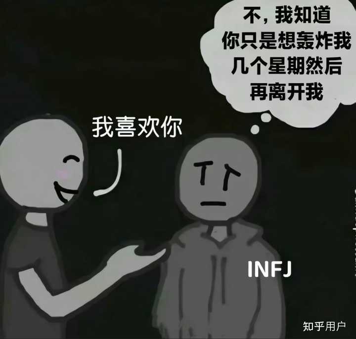 有哪些关于infj的梗图？ - 知乎