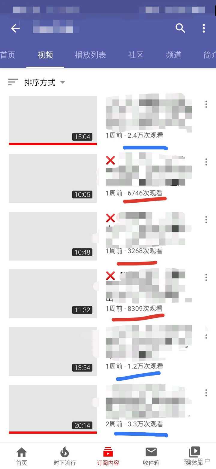 Youtube上的视频打红叉是什么意思 知乎